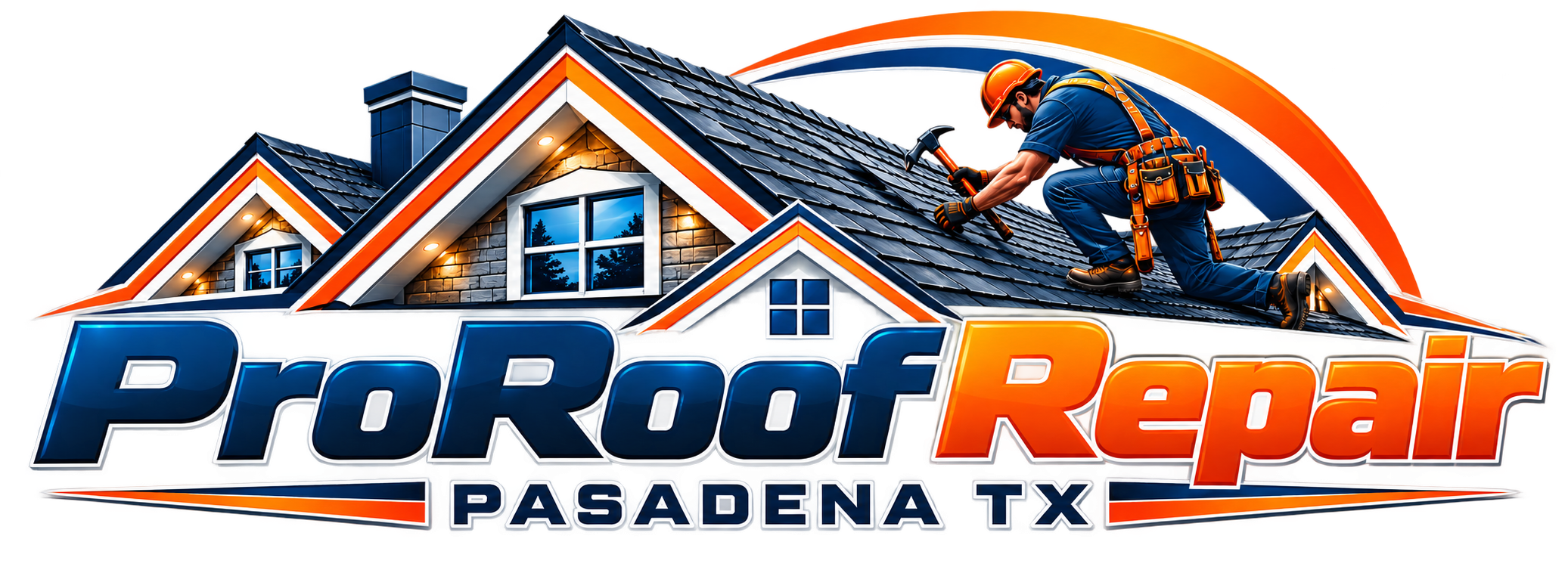 ProRoof Repair Pasadena TX Logo