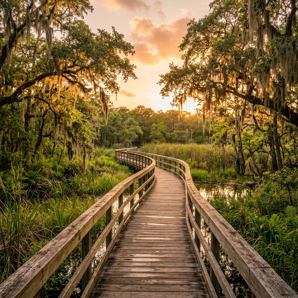 Armand Bayou Nature Center trails