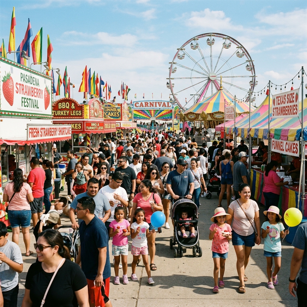 Pasadena Strawberry Festival grounds